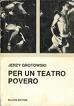 Cover of Per un teatro povero