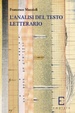 Cover of L'analisi del testo letterario