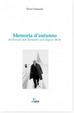 Cover of Memoria d'autunno. Al piccolo San Bernardo con Rigoni Stern