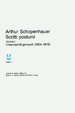 Cover of Scritti postumi - Vol. I