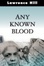 Cover of 'Any known blood'