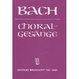Cover of Bach Choral Gesange