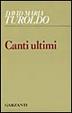 Cover of Canti ultimi