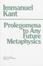 Cover of Prolegomena to Any Future Metaphysics That Will Be Able to Come Forward As Science