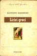 Cover of Lirici greci