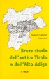 Cover of Breve storia dell'antico Tirolo e dell'Alto Adige