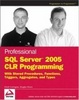 Cover of Professional SQL Server 2005 CLR Programming