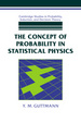 Cover of The Concept of Probability in Statistical Physics