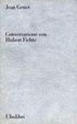 Cover of Conversazione con Hubert Fichte