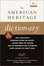 Cover of "The American Heritage Dictionary"