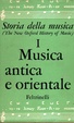 Cover of Storia della Musica - The New Oxford History of Music