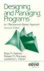 Designing and Managing Programs : An Effectiveness-Based Approach (SAGE Sourcebooks for the Human Services)