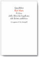 Cover of Critica della filosofia hegeliana del diritto pubblico