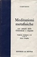 Cover of Meditazioni metafisiche