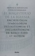 Cover of El magisterio de la iglesia