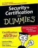Cover of Security+ Certification for Dummies