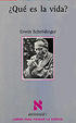 Cover of ¿Que es la vida?