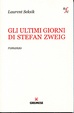 Cover of Gli ultimi giorni di Stefan Zweig