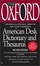 Cover of "The Oxford American Desk Dictionary and Thesaurus"