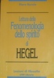 Cover of Lettura della Fenomenologia dello spirito di Hegel