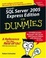 Cover of "Microsoft SQL Server 2005 Express Edition For Dummies"