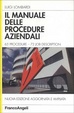 Cover of Manuale delle procedure aziendali