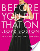 Cover of Before You Put That On