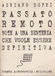 Cover of Passato remoto