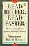 Cover of Read Better, Read Faster