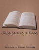 Cover of This Is Not a Book
