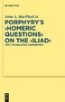 Cover of Porphyry’s Homeric Questions on the Iliad