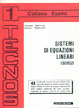 Cover of Sistemi di equazioni lineari