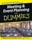 Cover of "Meeting & Event Planning for Dummies"