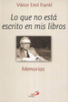 Cover of LO QUE NO ESTA ESCRITO EN MIS LIBROS