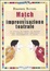 Cover of Match di improvvisazione teatrale