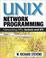 Cover of UNIX Network Programming