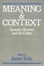 Cover of Meaning and Context