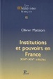 Cover of Institutions et pouvoirs en France