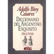 Cover of Diccionario Argentino Exquisito