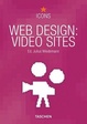 Cover of Web design video sites