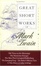 Cover of "Great Short Works of Mark Twain"