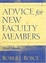 Cover of "Advice for New Faculty Members"