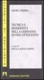Cover of Tecnica e modernità nella Germania di fine Ottocento