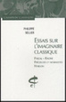 Cover of Essais sur l'imaginaire classique