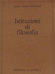 Cover of Istituzioni di filosofia