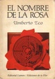 Cover of El nombre de la rosa