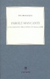 Cover of Parole mancanti