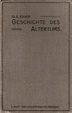 Cover of Geschichte des Altertums