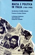 Cover of Mafia e politica in Italia (1984-1990)