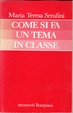 Cover of Come si fa un tema in classe